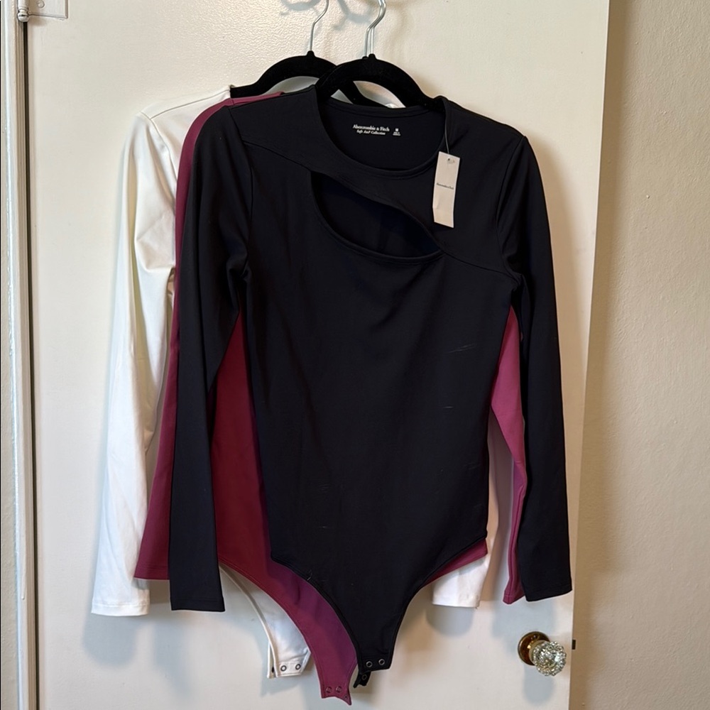 Abercrombie & Fitch Soft A&F Collection tops bodysuits M